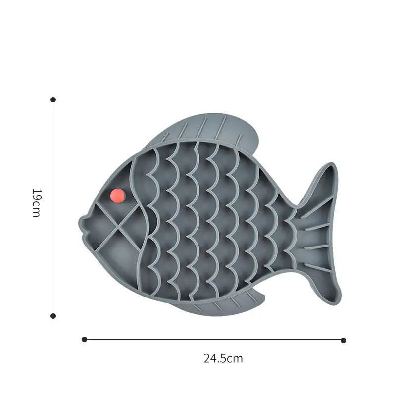 Pet Licking Mat Portable Anxiety Relief Dog Lick Pad Cup Bowl Transfer Plate Dog Slow Feeder Silicone Pet Bath Products Cat Bowl