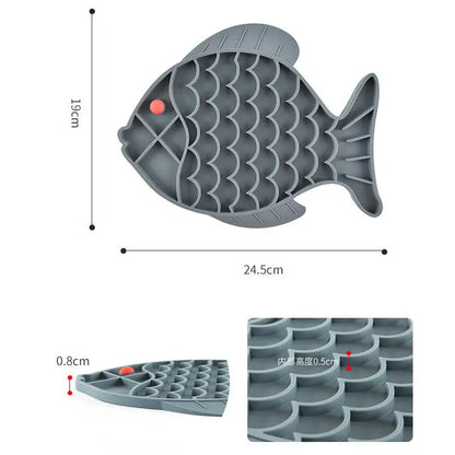 Pet Licking Mat Portable Anxiety Relief Dog Lick Pad Cup Bowl Transfer Plate Dog Slow Feeder Silicone Pet Bath Products Cat Bowl